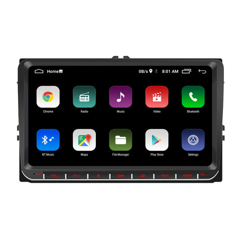Car Stereo Car Radio Optional Wireless Carplay And Android Auto For VW Golf Polo Beetle Amarok Touran Polo Passat 9 Inch HD Screen