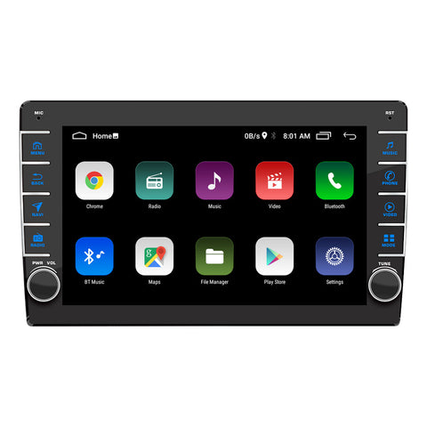 Car stereo wholesale online GPS navigation system with wireless apple carplay and android auto 9 inch touch screen with buttons and knobs support bluetooth 5.0 wifi usb aux camera input